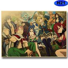 Anime Fairy Tail Posters Wall