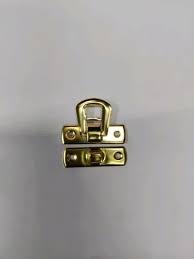 Iron Clip Lock Wooden Box Metal Locks