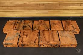 Victorian Red Terracotta Letters