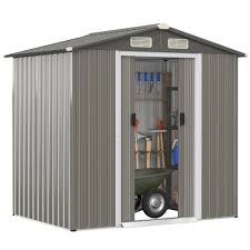 Topbuy 6 X 4 Outdoor Storage Shed