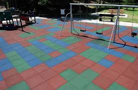 Safe Play Tiles Rubber Playground Tiles