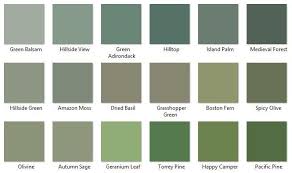 Green Paint Colors