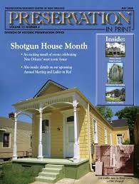 Shotgun House Month Preservation