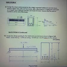 design the shear reinforcement for the