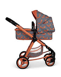 Cosatto Giggle Quad Dolls Pram Mr Fox