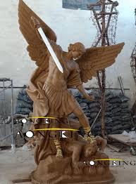 Archangel Michael Statue Bronze Of