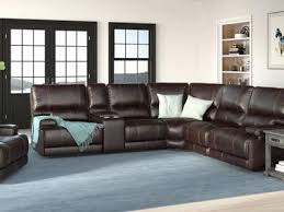 Brown Leather Sectionals 1stopbedrooms