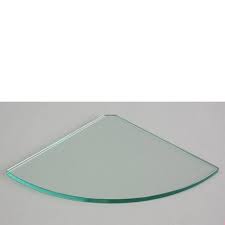 200x200mm Glass Corner Shelf