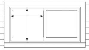 Basement Egress Window Measurite A