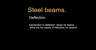 deflection of steel beams