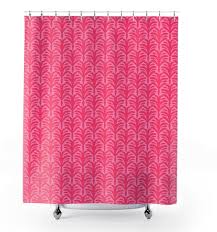 Pink Shower Curtain Hot Pink And Light