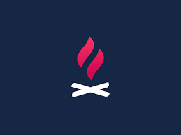 Fireplace Logo Icon By Leo On Dribbble
