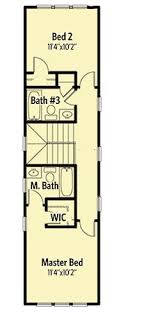 Plan 31533gf Extremely Narrow House