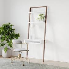 Ladder Shelf Wall Desk 28 West Elm