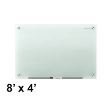 White Frosted Glass Whiteboard