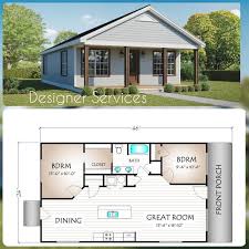 Buy Putnam House Plan 960 Square Feet