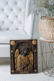 Wood Carved Wall Hanging Art