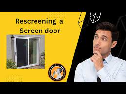 Rescreen Your Sliding Door