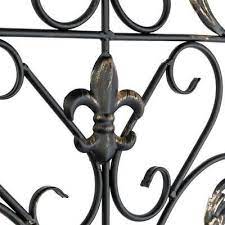 Large Tuscan Wrought Iron Metal Wall