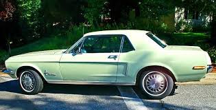 Seafoam Green 1968 Ford Mustang