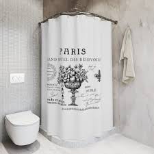 Paris Hotel Shower Curtain French