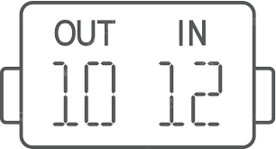 Outline Icon Player Substitution Board