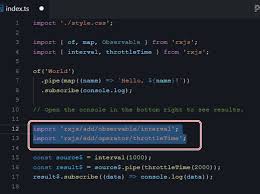 rxjs throttletime 和debouncetime 的操作