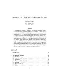 Jasymca 2 0 Symbolic Calculator For Java