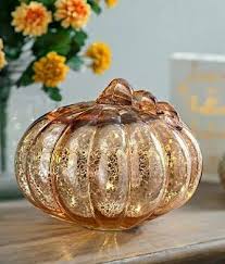 Glass Pumpkins For Home Size