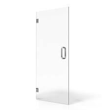 Ravello Frameless Single Swing Shower