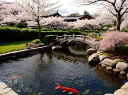 Oriental Beautiful Japanese Zen Garden