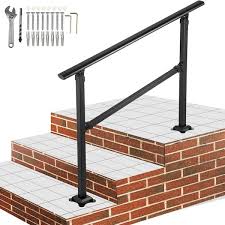 Vevor Outdoor Stair Railing Fits For 1