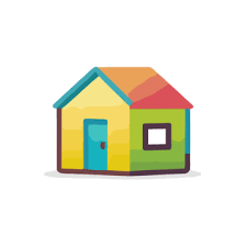 House Icon In A Yellow Color Vector A