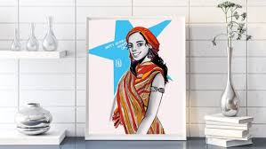 Wall Art Somali Girl Somali Icon