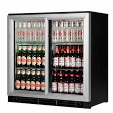 Glass Door Commercial Bottle Cooler