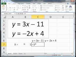 Solve Simultaneous Equations