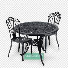 Table Chair Cast Iron Wrought Iron