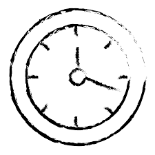 Wall Clock Object Icon Vector