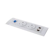 Form In Desk Power Module In Grey