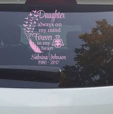 Car Decal Sticker Daughter Angel Heaven