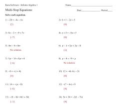Kuta Infinite Algebra 1 2 Step