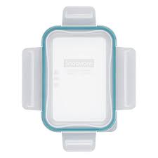 Rectangle Plastic Lid With Green Seal