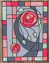 Stained Glass Rose With A Bud Pdf