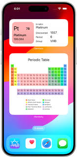 Chemistry App Periodic Table