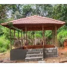 Panel Build Outdoor Bamboo Hut At Rs