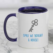 New Home Icon Personalized Coffee Mug