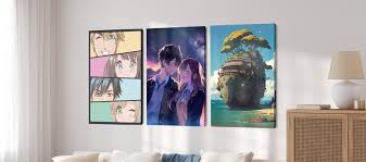 Anime On Canvas A Striking Wall Art