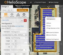 field segment overview helioscope