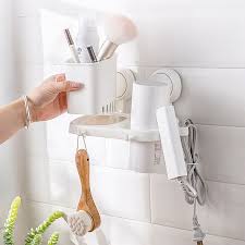 Hair Blow Dryer Holder Wall Mount Case