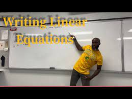Writing Linear Equations 3 Ways Slope